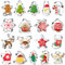Orapink 18 Stücke Weihnachts Ausstecher Set aus Edelstahl, Weihnachten Ausstechformen zum Backen – Weihnachtsbaum, Lebkuchenmann, Schneeflocke, Weihnachtsmann, Ornament und Mehr Formen