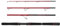 PENN Squadron III Reiseboot-Spinnrute, Angelrute, Meeresangeln, Salzwasserangeln, salzwasserfeste Komponenten, ideal für Dorsch, Pollack, Heilbutt und mehr, Unisex, Rot, 2,10 m, 150–400 g