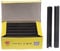 sourcing map 5000pcs 1010J 20Ga 3/7-inch Crown 2/5-inch Staples U-Shaped Galvanized Straight Brad Nails with Storage Box for Woodworking DIY Decoration, Black