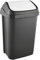 keeeper Mülleimer mit Schwingdeckel, 25 l, Swantje, Graphit-Grau