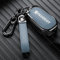VOLBOZ Coque de Clé de Voiture pour Peugeot 308 207 301 408 508 3008 2008, Étui de Protection pour Clé de Voiture, Housse pour Clé De Voiture, Porte-ClÉS de Voiture Portable Accessoires,E Blue2