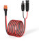 ELFCULB Solar auf XT60i Kabel 10AWG Solarladekabel XT60I-F Adapter Solarkabel für Powerstation Solarpanel Solargenerator(15.24M)