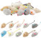 UTMACH 20 Pièces Souris pour Chat Souris en Peluches Souris Jouets pour Chat Jouets pour Souris à Herbe à Chat Jouet Chat Interactif (10 Couleur)