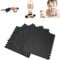 OHMG Esterilla Puzzle Para Suelo de Gimnasio y Fitness,Alfombra de Goma Eva,Esterilla Puzzle,6 piezas Negras Grabadas,Alfombra Baldosa Antideslizante Protector de Suelo,Yoga,Piscina