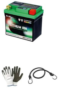 Compatible avec Honda CB F Hornet (PC34) 600 2002 A 2002 Batterie AU Lithium SKYRICH HJTZ7S-FPZ PRÊTE À L'INSTALLATION YTZ7S 6 AH AMP 12V 113X70X85 Batteries Lithium-ION LÉGÈRES