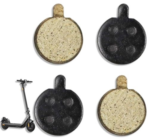 2 Paar Schwarz Elektroroller Bremsbeläge, Bremsbeläge Ersatz, Resin Bremsbeläge, Scheibenbremsbeläge für Fydraulische Felgenbremse-Hohe Bremsleistung