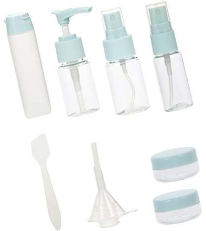 WOONEKY 1ensemble Set De Flacons De Voyage Rechargeables Et Réutilisables Pour Cosmétiques Étanche Pour Lotion Shampoing Et Produits De Soins Lors De Déplacements