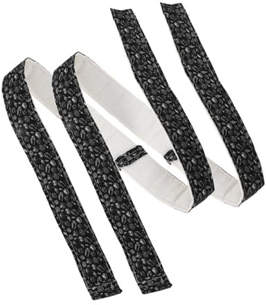 LALADEFIEE 2pcs Cake Pan Straps Baking Strips Reusable for Cake Pans Baking Protection Strips to Prevent Deformation