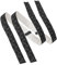 LALADEFIEE Sturdy Fabric Cake Pan Straps Baking Uniform Strips Kitchen Belts Prevent Warping Easy to Store Baking Tools