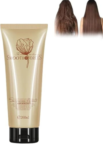 MavChanolia Haarmaske mit fortschrittlicher molekularer Haarwurzelbehandlung, Tiefenpflegende Haarmaske für Haarspitzen, Haarmaske mit glatten Kräften, für trockenes und strapaziertes Haar