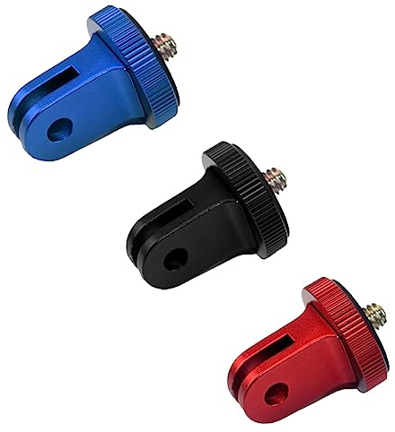 BRIGHTFUFU 3stücke Teiliges Aluminium Kamera Anpassungsplatten Schraube Kamera Halterung Selfie Stick Stativ Adapter Für DSLR