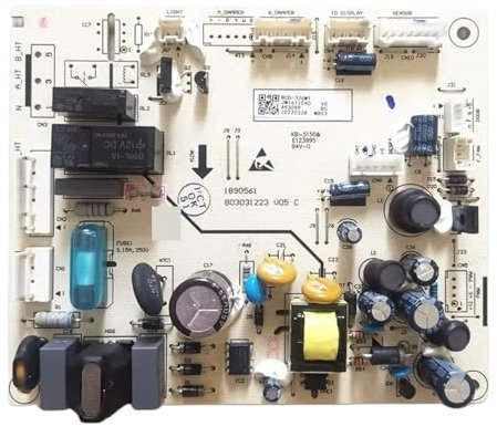 1611540 1890561 B03031223 Frigorífico Frigorífico PCB principal tablero de control de potencia Compatible con Hisense BCD-326WT, Compatible con Fagor FFK6735BX