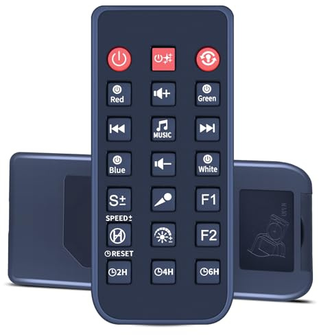 Snrigw Replace Remote Control Compatible with PIKOY Galaxy Projector