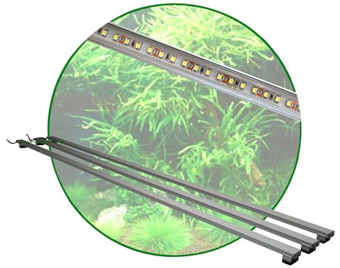 Aquarium LED-Beleuchtung 80 cm, LED-Leuchtbalken für Pflanzenaquarien, LED-Licht