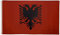 FlagScout – Bandiera dell’Albania | 90 x 150 cm | Bandiere di alta qualità, lavorazione di alta qualità e colori vivaci