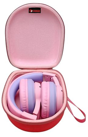 XANAD Tasche für Kinder Kopfhörer - iClever/gorsun/Nabevi/PowerLocus/Tonies/Tribit/hisonic/Retoo/BIGGERFIVE/EasySMX/Kekz Leicht Bluetooth Kopfhörer (rosa)