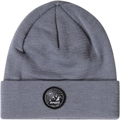 Bergans Fine Knit V2 Mütze, Husky Blue, ONE Size