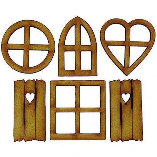 Mini Holzfee Feengarten Türen Fenster Feenhaus DIY Kit Miniatur -türfenster Für Puppenhaus Wall Home Party Dekoration