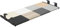FIX&EASY Coulisses de clavier souris tiroir coulissante p. bureau avec plateau en différentes couleurs adaptées à la largeur souhaitée, glissières roulement à billes 300mm noir avec verrouillage