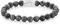 Rebel & Rose Herren-Armband Grey Seduction 8 mm RR-80026-S-L+ 20 cm