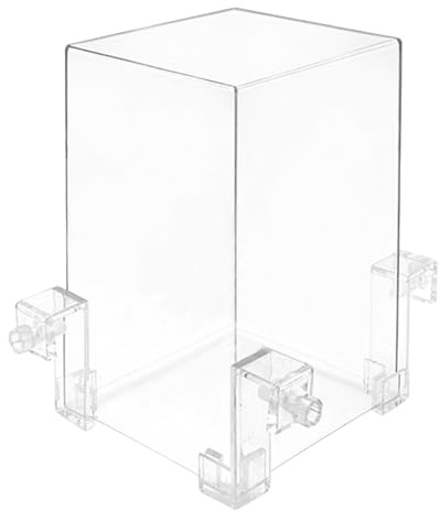 Fischtanks mit 3 Snaps 4pcs/festgelegte Acryl-Fischtanks Clear Aquariumwasser Auto-Refill Aquarium Tank Vakuum Suspended Tank zur Dekoration