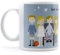 SUSIKO | Taza de Cerámica | Best Teacher | Tamaño 8 x 9,5 cm | Para Desayunos, Meriendas y Cenas de Toda la Familia | Packaging de Regalo en Caja Kraft | Color Blanco Brillante
