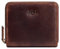 SID & VAIN Portefeuille Cuir véritable Hannah Porte-Monnaie Petit Femme Bourse Marron