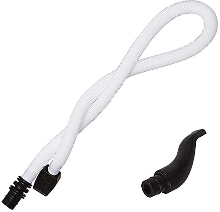 OriGlam 57 cm lange Melodica Pianica Tube, flexibles Kunststoffrohr mit Mundstück, Ersatzteile, Zubehör für Anfänger