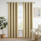 MIULEE Vorhänge Beige-Gelb Blickdicht mit Ösen, Schöner Weicher Verdunklungsvorhänge zum Verdunkeln von Räumen, 2er Set Gardinen Abdunkelnd Schlafzimmer Wohnzimmer Thermovorhang Kälteschutz 140X215 CM