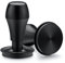 Normcore Kaffee Tamper mit Base Ripple 58.5mm - Titan-PVD-Beschichtung - Barista Stempel mit 15lb / 25lb /30lbs Anpressdruck - Aluminiumgriff Matte (Durchmesser Ø 58,5mm)