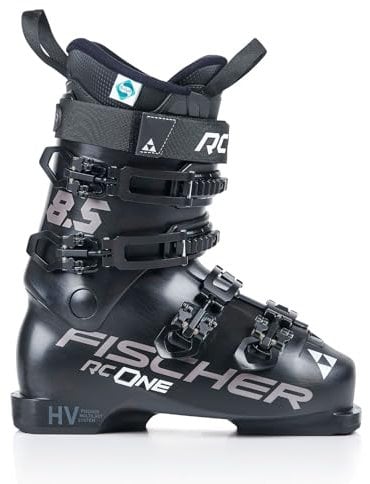 Skischuhe Skistiefel Alpinskischuhe Alpin-Skistiefel Alpinstiefel - Fischer RC One 8.5 - Flex 85 - Modell 2024 (schwarz, MP26.5 EU41 1/3)