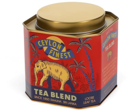Rex London Metal Tea Caddy - Ceylon Finest