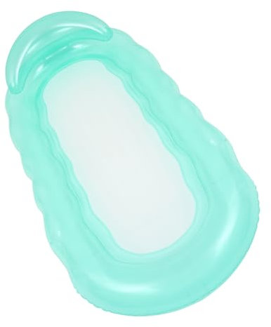 UPKOCH Aufblasbare Poolhängematte Leichte Faltbare Wasserliege Für Entspannte Tage Im Schwimmbad Zum Lesen Und Sonnenbaden Schnell Aufblasen Und Verstauen