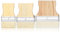 Thinp 3 pcs Flat Paddle Paint Brush Set,Wide Paint Brush Large Paint Brush 3/4/5 Inch Paint Brush with Poplar Handle Art Paint Brush Wool Paint Brushes Flat Paint Brush for Oil and Acrylic Paints