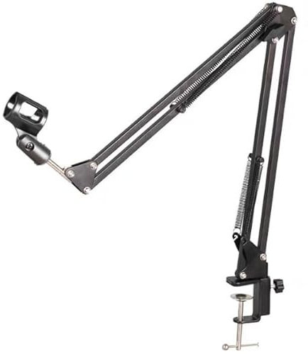 Mic Boom Arm for Hyperx Quadcast, Adjustable Microphone Arm Stand Compatible with Hyperx Quadcast S for Gaming, Streaming, Recording