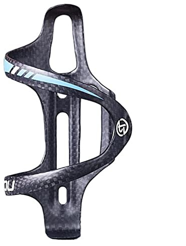GFDSGRE Flaschenhalter Fahrrad 1 stücke Radfahren Mountainbike Wasser Flaschenhalter Käfig 3k Carbon Fahrrad Flaschenhalter Fahrradzubehör Fahrrad Flaschenhalter(Blue)