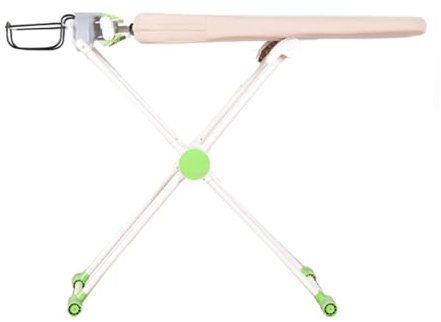 Folding Ironing Board, Extra Wide Iron Board with Non-Slip Feet and Iron Holder, Adjustable Ironing Board for Home Office Dormitory