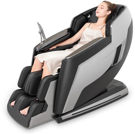 Relaxora 4D-Massagesessel für den ganzen Körper,Zero Gravity mit SL-Track+,Körperscanning,Anpassbare Funktionen,Professionelle Waden- und Fußmassage,Vitalzeichen-Erkennungssystem,Memory Funktion