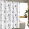 ZDL Rideau de Douche, Imperméable, Anti Moisissure, Polyester, Blanc, 150 cm x 200 cm, Salle de Bain