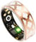 Smart Ring Damen Gold Smartringe für Damen Herren Smart Ring Android iOS Fitness Ring Schlaftracker Smartring Pulsmesser Health Tracker Schrittzähler Aktivitätstracker Fitnessring Rosegold