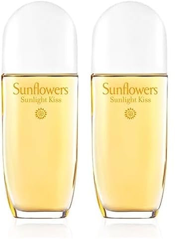 Elizabeth Arden - Sunflowers Sunlight Kiss, Eau de Toilette für Damen, blumig-warmer Duft, 100 ml (Packung mit 2)