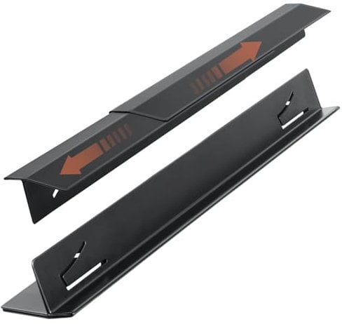2Pack Stainless Steel Cooker Gap Filler, Edging Strip Metal Heat Resistant, T Shape Cooker Gap Filler Metal, Heat Resistant Protect Stove Gap Filler for Gas Electric Cookers,Counters,Oven,Washer