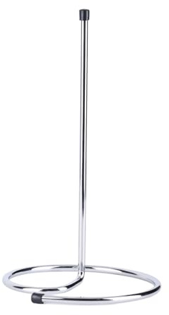 Qcwwy Decanter Drying Rack Stainless Steel Stand for Wine Decanters with Silicone Mat Stable Design for Home and Restaurant Use Bar Restaurant
