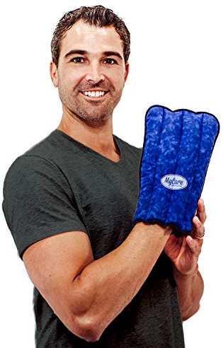 MyCare Heat Therapy Glove for Arthritis Stiff Soreness and Trigger Finger - Natural Moist Heat Pain Relief for The Hand for Small to Medium Size Hand