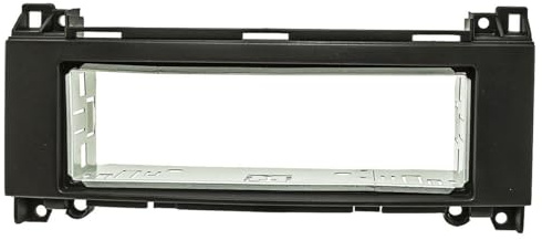 tomzz Audio 2434-043 Radioblende Metallschacht kompatibel mit Mercedes A Klasse W169 B Klasse W245 mit Audio 5 schwarz
