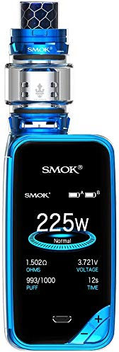 Authentische SMOK X PRIV Kit 225W TFV12 Prinz 8mL Tank E Zigarette Starter Kit (Prism Blue)