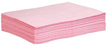 PIG Battery Acid Absorbent Mat - 50 Pack - 15 x 20 Lightweight Mat - Absorbs up to 28 oz per Mat - PM50044