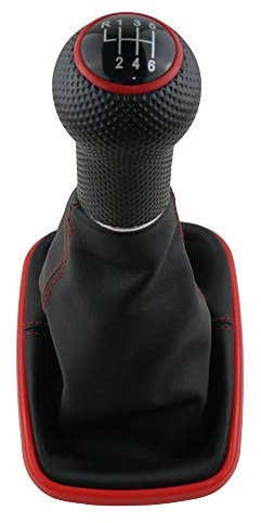 Malcayang Kit de pomo de palanca de cambios para Bora Golf 4 IV MK4 GTI R32 1999-2004, Diámetro: 12 mm