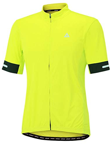 Airtracks Funktions Fahrradtrikot Kurzarm Pro Team Line II Atmungsaktiv - neon - L
