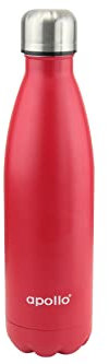 Apollo SS Bottle Flask 500mL (Red) (Red)